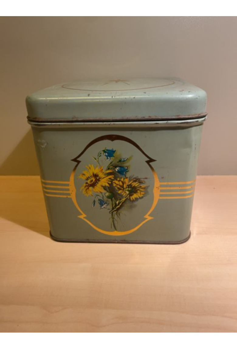 Gammel kagedåse